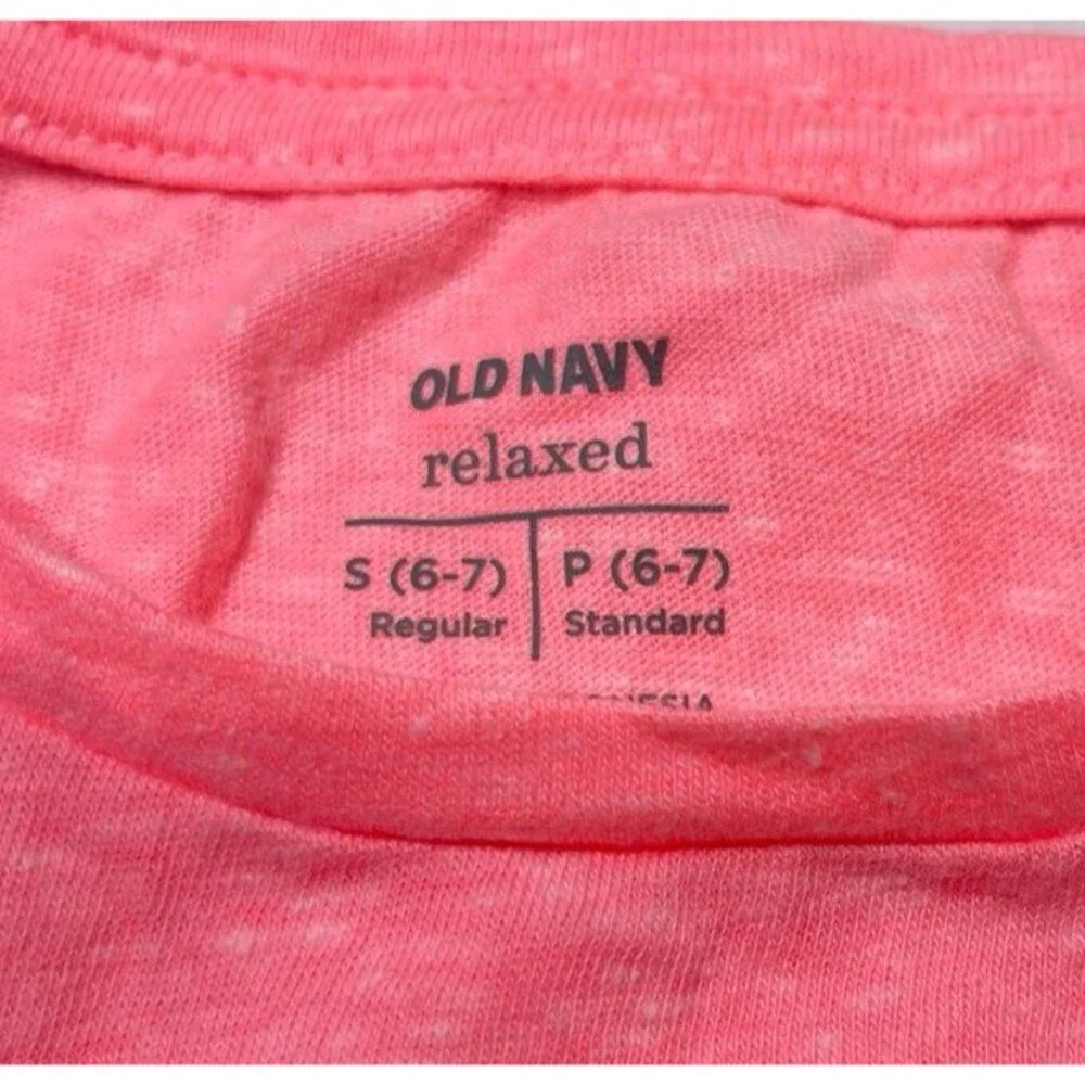Old Navy Relaxed Scoop-Neck Tee Size S (6-7) New with Tags